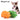 Latex Pig Sound Dog Toy Animal Green Orange Pig Pet Squeak Toy