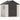 8 x 6 FT Plastic Outdoor with Floor, Resin Shed with Window and Lockable Door, Sheds & Storage