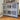 Rabbit Hutch Indoor Outdoor Bunny House Bunny Cage on Wheel with Plastic Tray-47inch