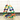Wooden Rainbow Parrot Hammock with Bell - Swaying Practice Climbing Hanging Ladder Bridge Bird Toy for Parrots