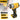 DEWALT DCF922 ATOMIC 20V MAX 1/2 in. Cordless Impact Wrench Variable Speed Electric Wrench tool