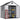 BUY NOW PAY LATER-FREE SHIPPING Resin storage shed with lockable doors and vents, foldable panels, garden tools, courtyard, weather resistant storage shed