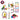 7PCS/16PCS Bird Toy Set for Parrots Variety Toys for Bird Cage Accessories Safe and Durable Bird Toys for Cockatiels Parakeets