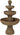 BUY NOW PAY LATER-FREE SHIPPING Ravenna Italian Outdoor Floor Bubbler Fountain and Waterfalls 43" High 3 Tiered Cascading for Garden Patio Backyard