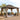 10x12ft Hardtop Gazebo w/ Netting & Curtains, Heavy Duty Galvanized Steel Double Roof, Bronze, for Patio/Backyard/Deck/Lawn