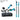 6-Inch Chainsaw 2.5 Cm Trimmer 2.1 M Telescopic Rod Pole Saw Asta Telescopica Per Potatura A Batteria Mini Motosega A Batteria