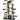 77-Inch Cat Tree, Brown/Black