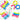 Pet Toys for puppy's and Small Dogs Rubber Resistance to bite, chewy