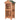60" Wooden Outdoor Bird Cage for Finches, Parakeet, Large Bird Cage with Removable Bottom Tray 4 Perch
