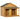 50" Wooden Dog House Outdoor for 2 Medium or Small Dogs, Cabin Style Double Dog House with Porch, 2Doors, Elevated Floor