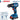 Bosch GSB 185 Li battery-powered impact drill, 3-in-1, multifunctional, 50 Nm electric screw, brushless hammer drill, pro-electr